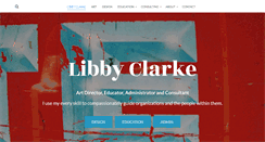 Desktop Screenshot of libbyclarke.com