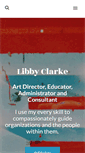 Mobile Screenshot of libbyclarke.com