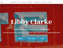 Tablet Screenshot of libbyclarke.com